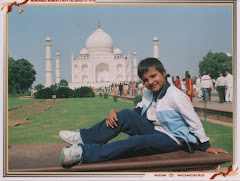 Sneha at Taj Mahal