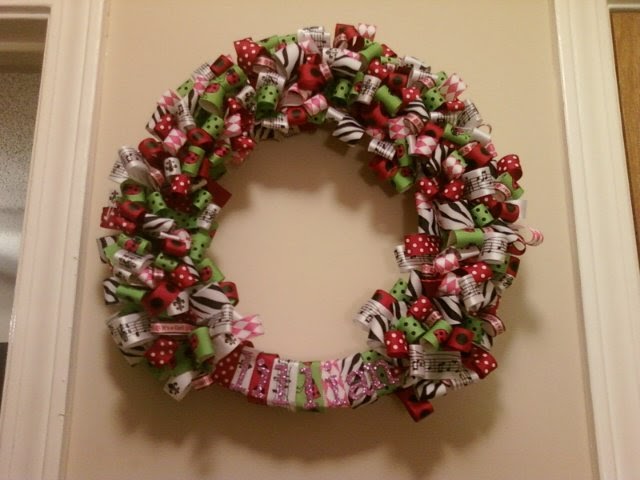 Hospital door wreath