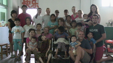 Our Group with the children