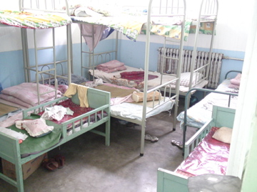 Children's sleeping area