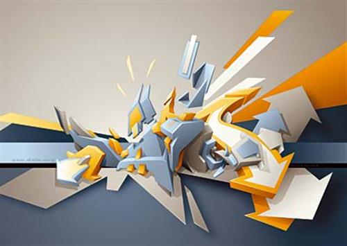 in 3D graffiti style. 3d Graffiti Styles. in 3D graffiti style.