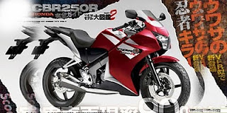Spesifikasi dan Harga Honda CBR250R