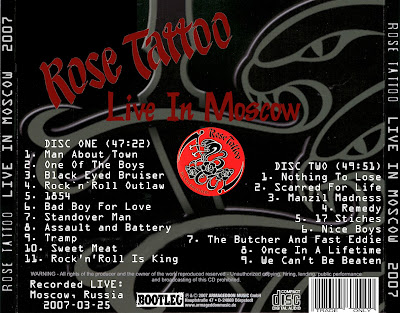 Rose Tattoo - Live In Moscow, Rose Tattoo - Live In Moscow,