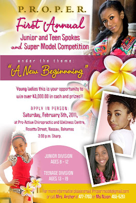 Jr. & Teen Spokes Model & Super Model Competition