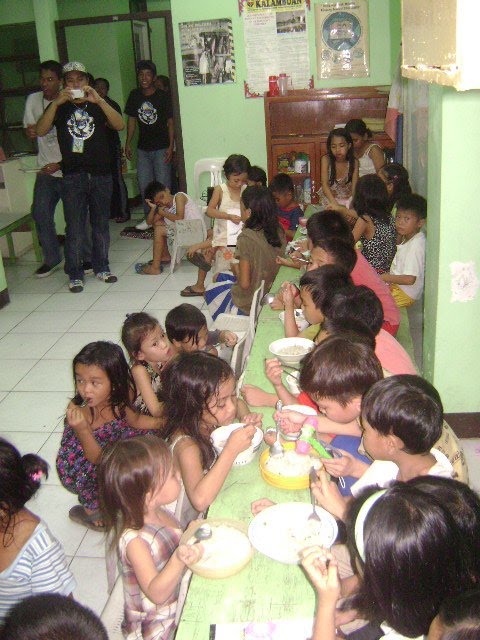 Feeding Program at Brgy. 27 July 25,2010