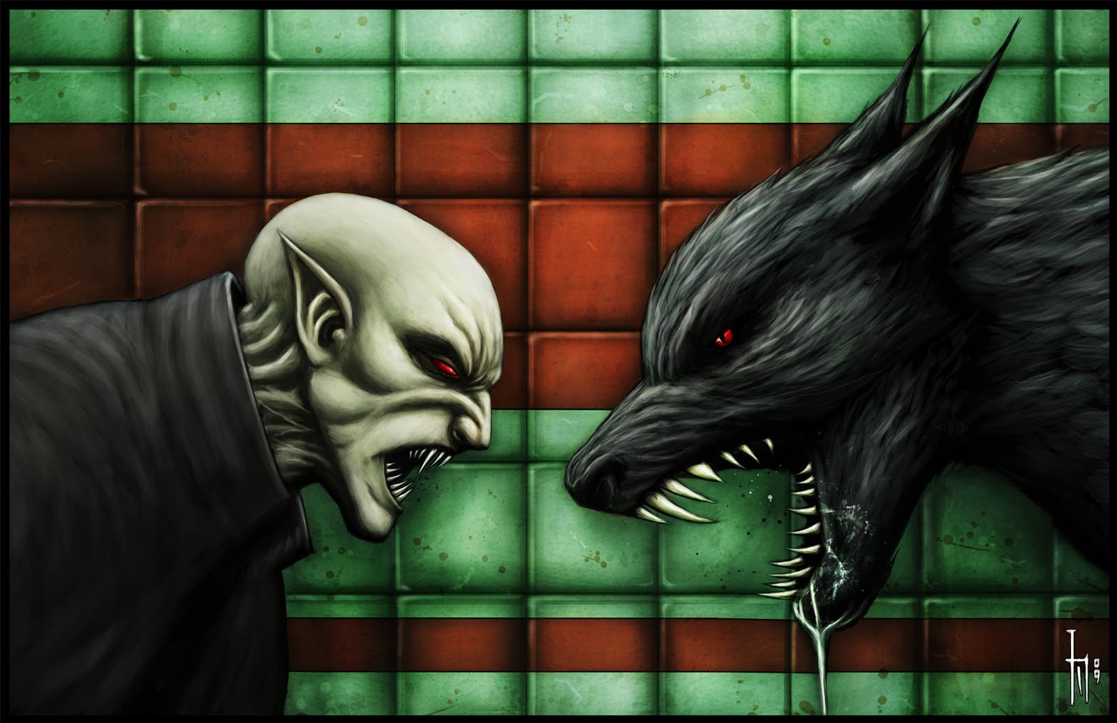Vampires VAMPWOLF gay boys sucking dicks