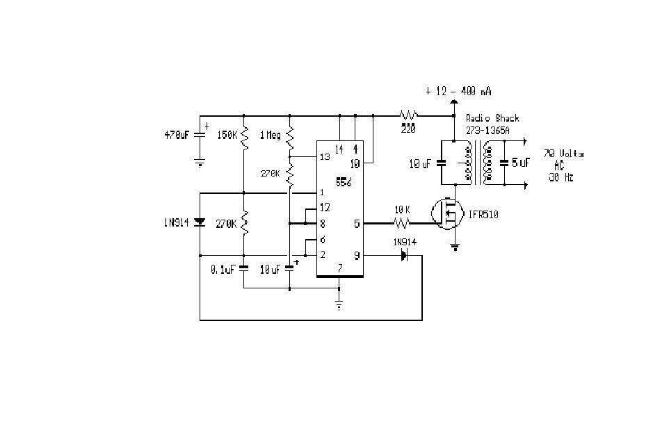 Electronic Circuits Telephone Ring Generator