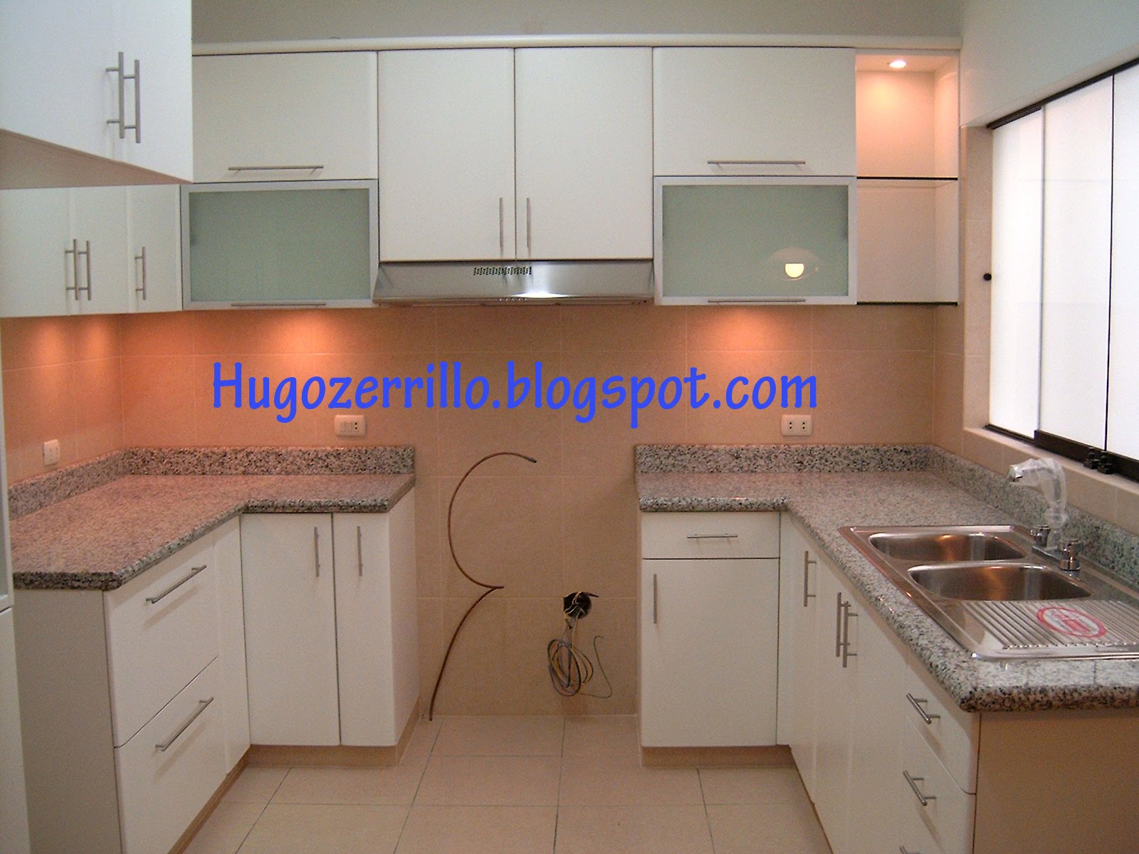 Muebles de melamine": galeria cocinas Diseño muebles cocina con repisa
