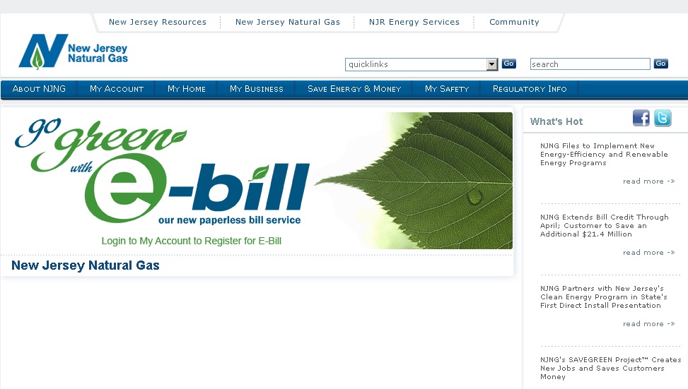 How do you pay your New Jersey Natural Gas Company bill?