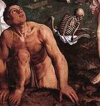 Details from The Last Judgement by Pieter Pourbus, 1551