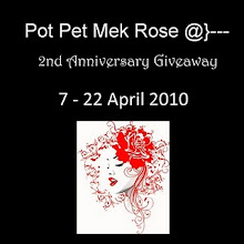 Pot Pet Mek Rose 2nd Anniversary Giveaway