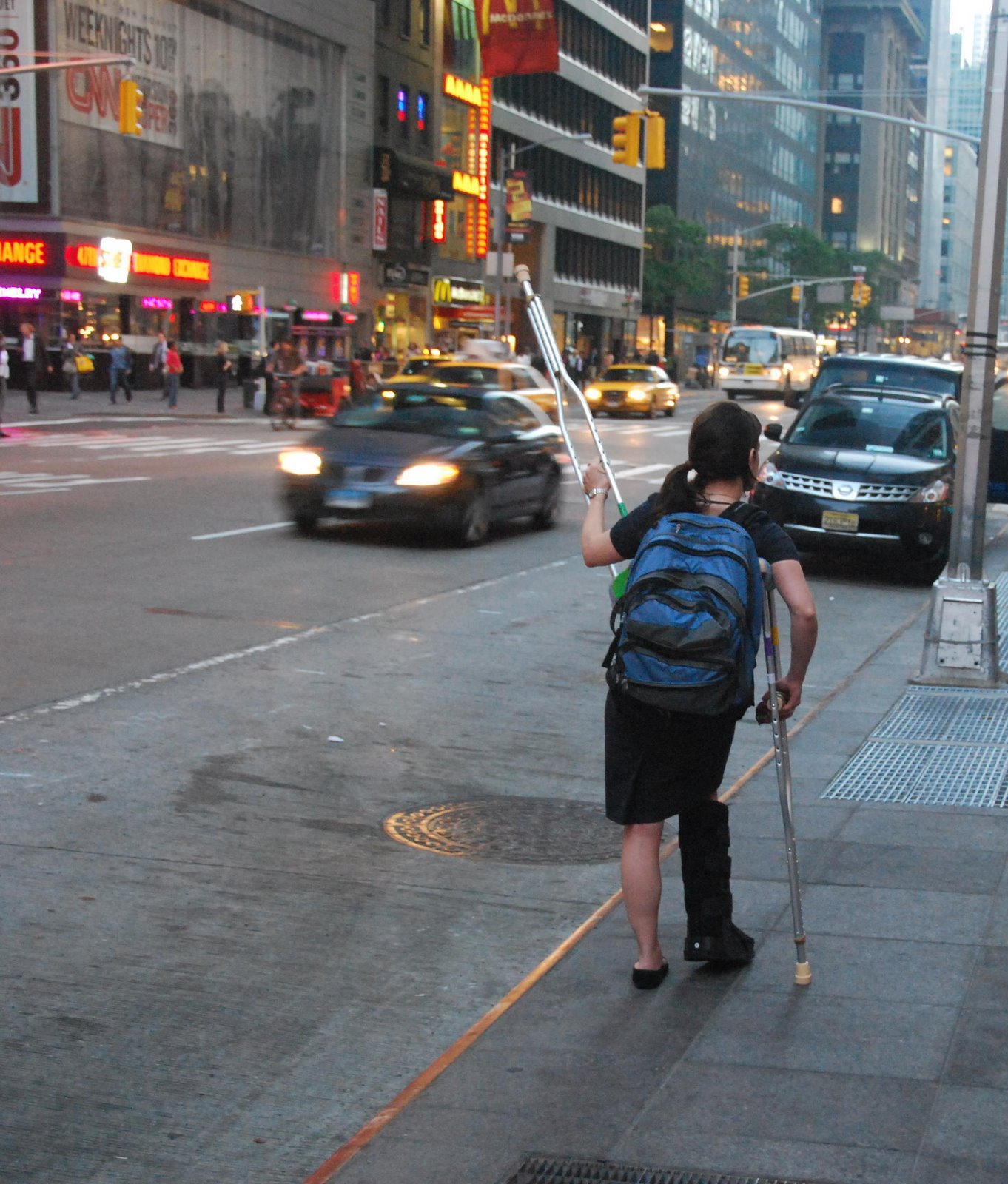 Stick Figure Crutches