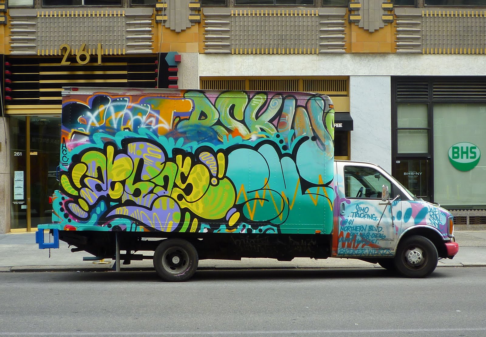 Quite All Right Bradley Cooper's Graffiti Truck