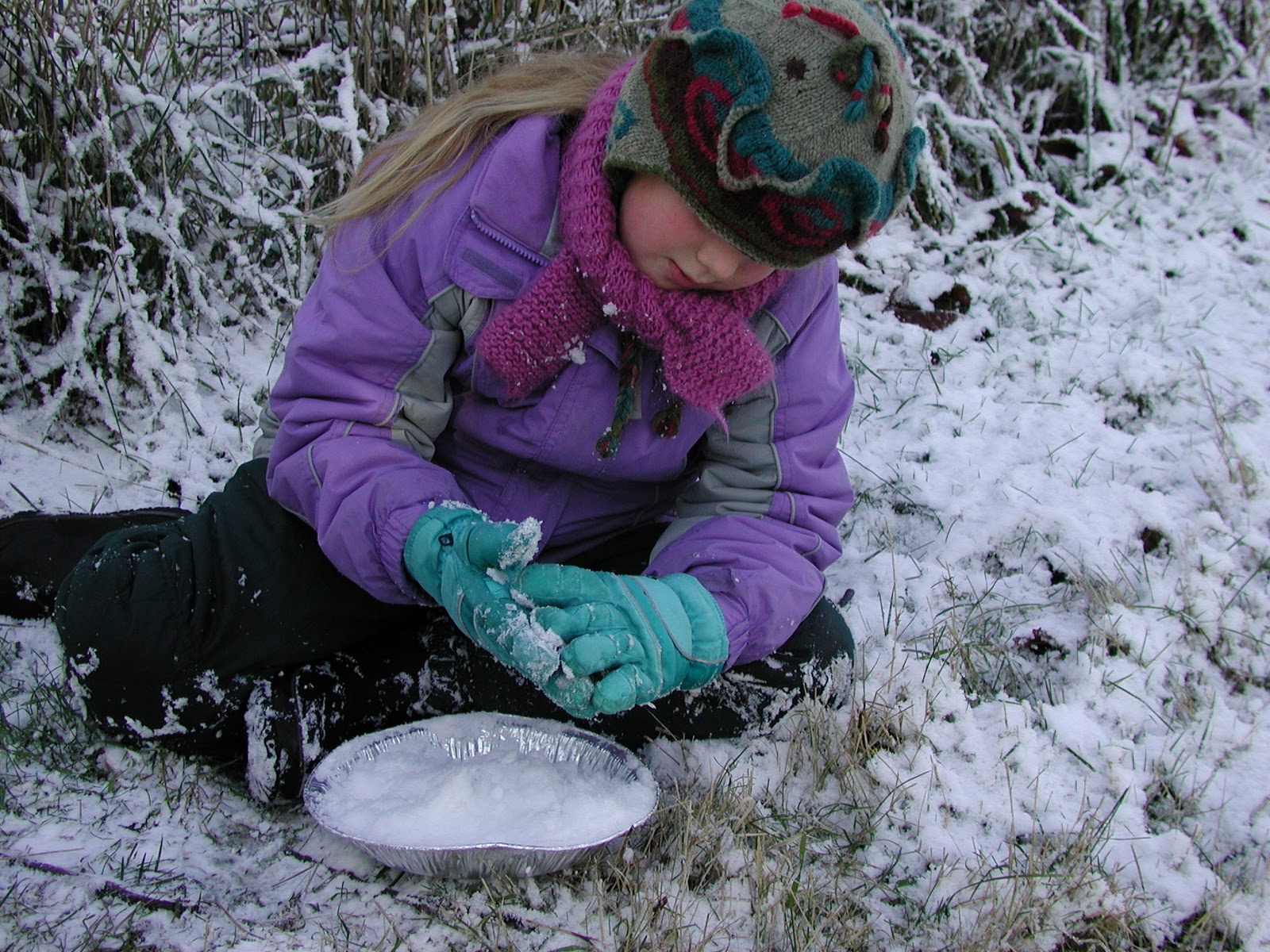 Molasses Snow Candy A Mountain Hearth