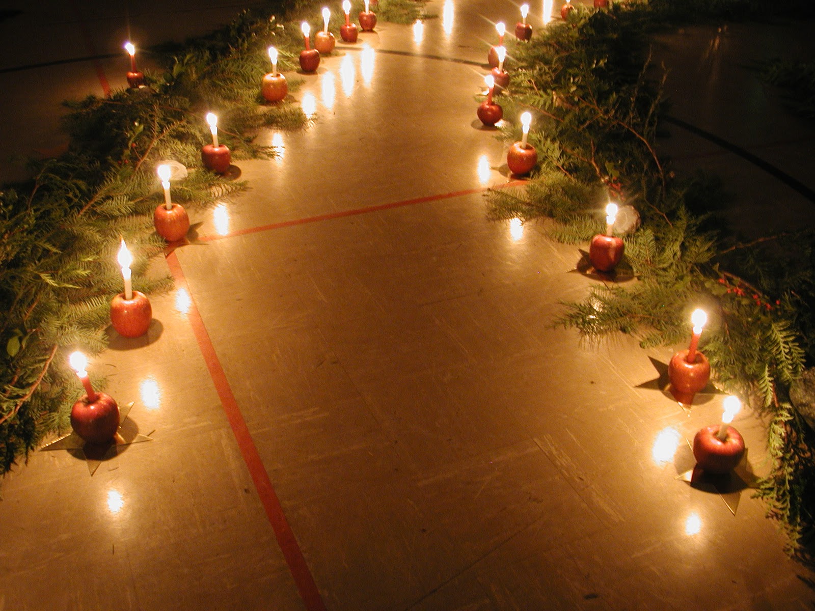 Advent Spiral Walk A Mountain Hearth