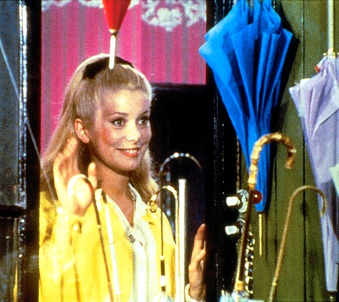 Catherine Deneuve Umbrellas