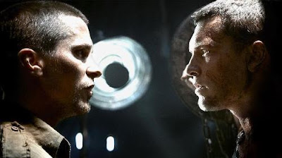Christian Bale and Sam Worthington in Terminator 4