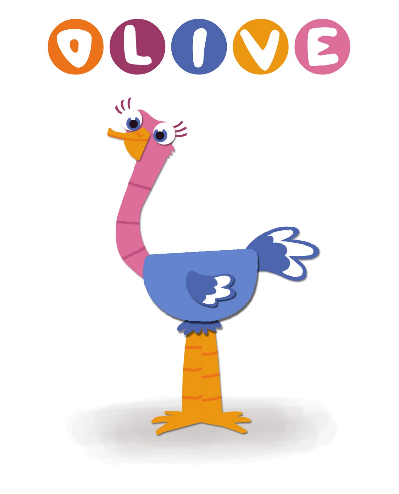 Animated Ostrich