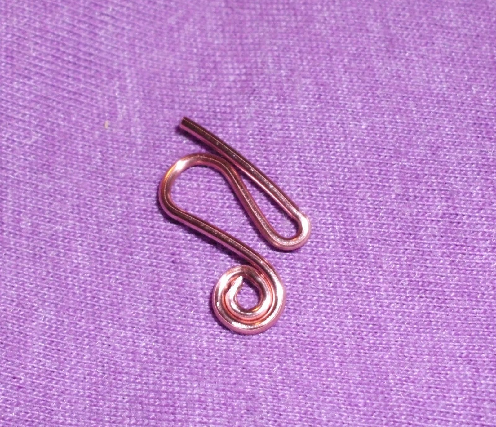 Bare Moose Jewelry On Etsy WIRE HOOK AND LOOP CLASP TUTORIAL