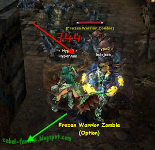 Frozen Worrior Zombie Frozen Worrior Zombie