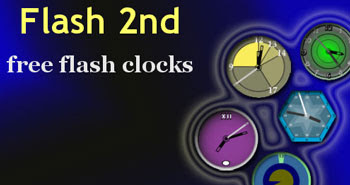 free flash clocks blog header
