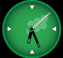 green hive free flash clock