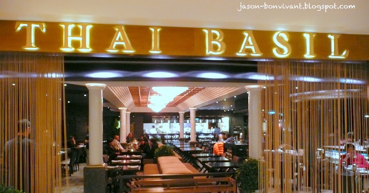 Life as a Bon Vivant Thai Basil