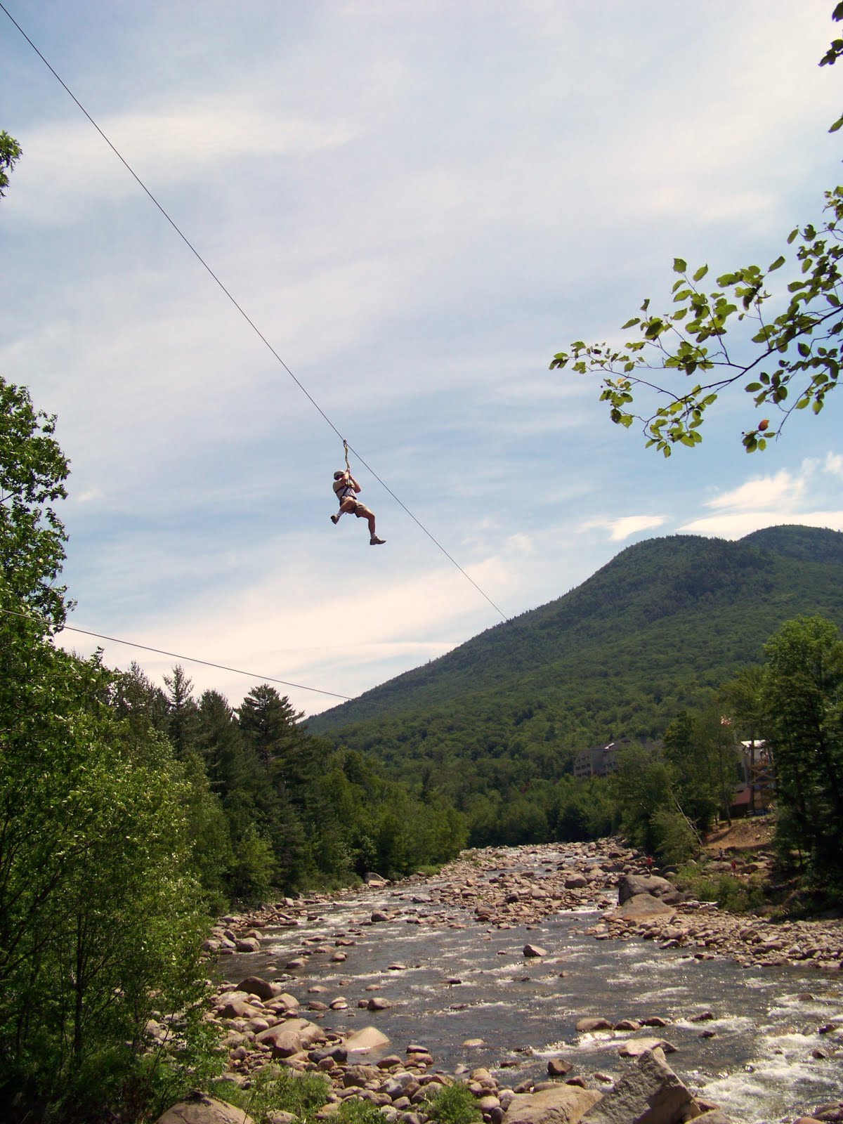 White Mountains Adventure Concierge New Zipline at Loon Mountain