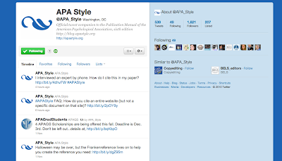 Apa style phone number