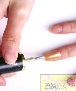 Nail Art Tutorial: Yellow Pink Gel Flowers