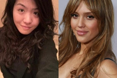 Chinese Girl Wants to Look Like Jessica Alba