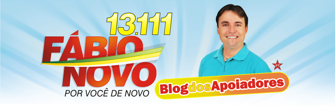 VOTE FÁBIO NOVO 13.111 - Ele é a cara da nova política piauiense!