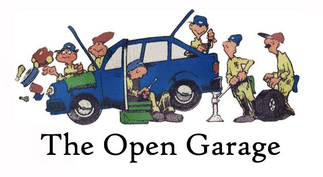 The open garage