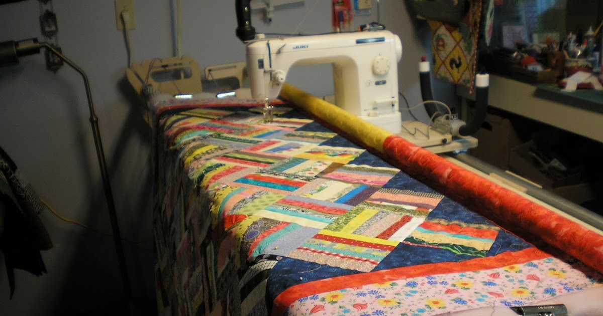 Wilma's World Quilting the Basket Weave Quilt