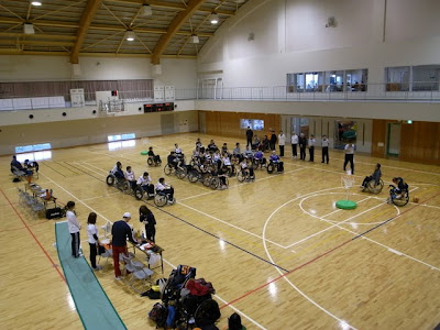 日本車椅子バスケ選手権　予選会
