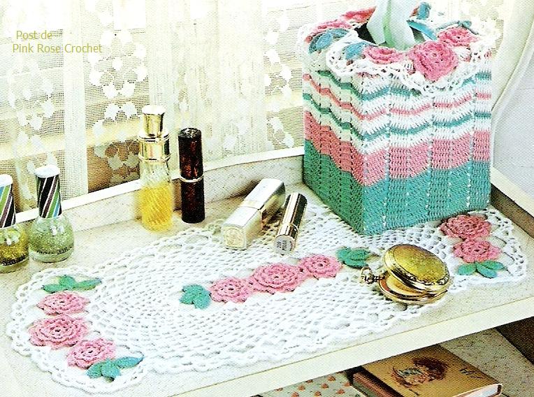 [Toalhinha+Flores+Croche++-+Crochet+Doily+-+Pink+Rose.JPG]
