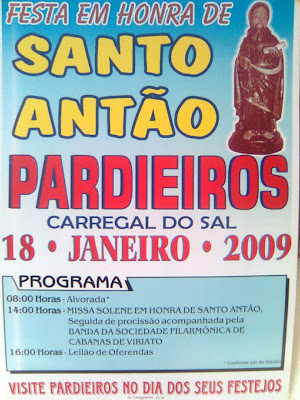 Festa em Honra Santo Antão-Pardieiros Festa em Honra Santo Antão-Pardieiros