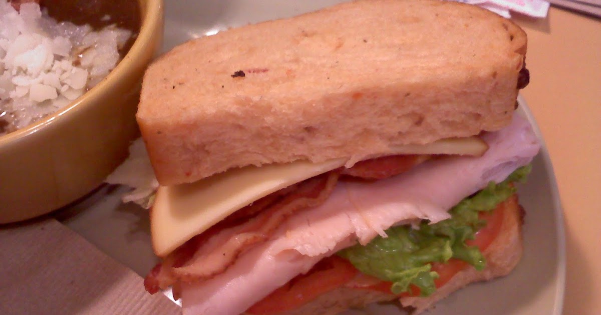 Syracuse Sandwich Syracuse Sandwich Panera Bread's Bacon Turkey Bravo