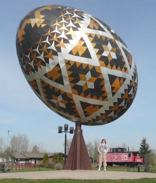 Easter Egg in Vegreville (Canada)