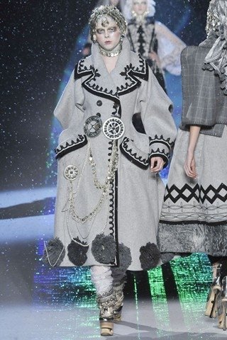 Galliano Ukrainian Styled Autumn Winter 2009 2010