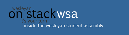 Wesleyan On Stack - Unofficial Blog of the WSA