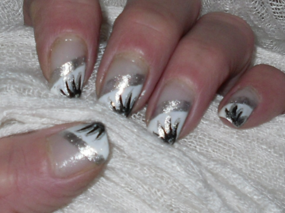 Pretty zebre nail designs Pretty zebre nail designs