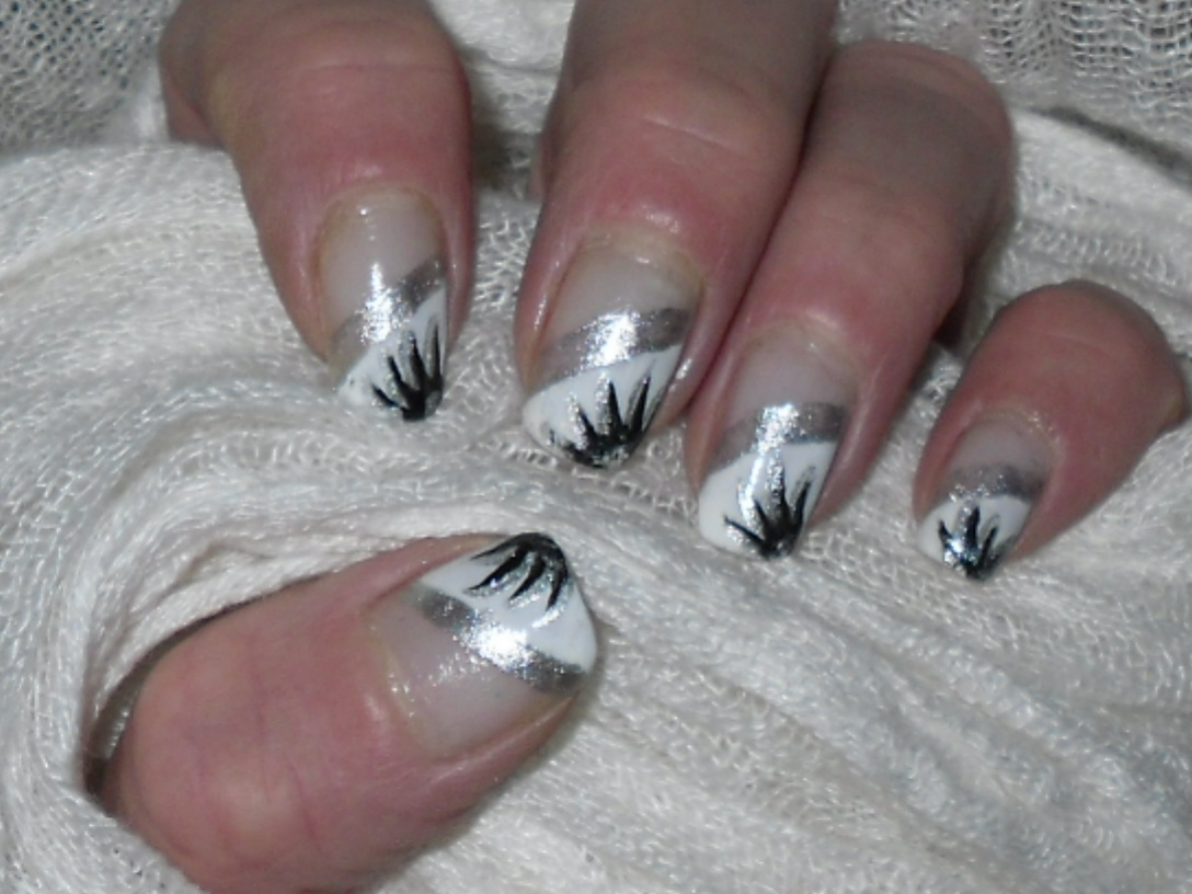 The Excellent Pink nail designs with silver glitter Digital Photography The Enchanting Pink nail designs with silver glitter Digital Photography