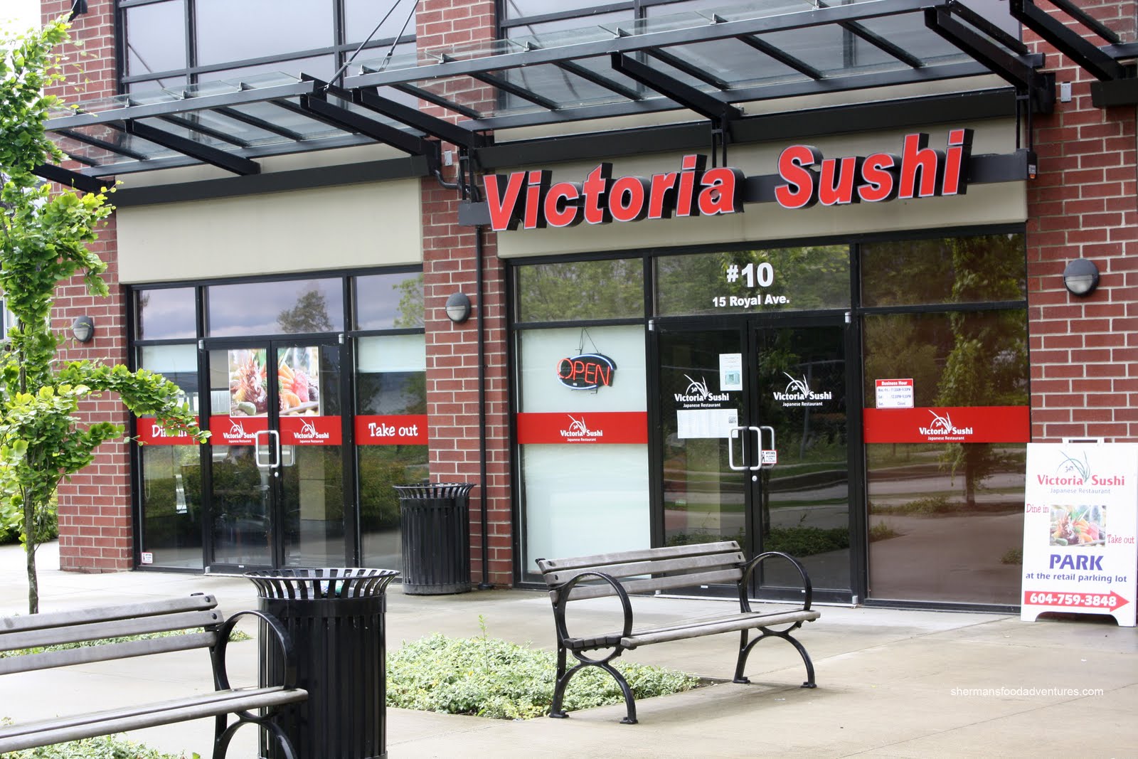 Sherman's Food Adventures Victoria Sushi