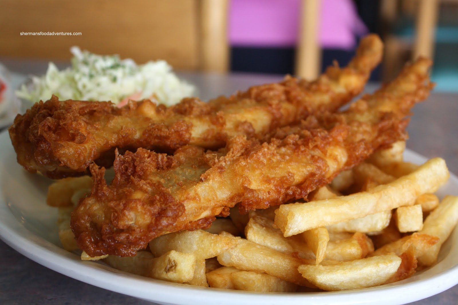 Sherman's Food Adventures Austin Fish & Chips