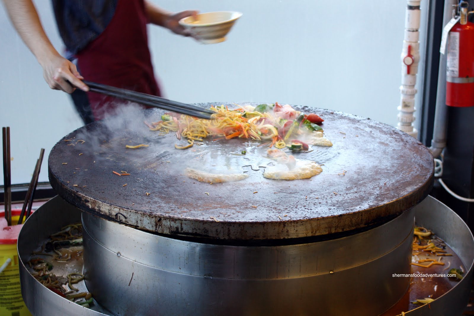 Sherman's Food Adventures King Mongolian Grill