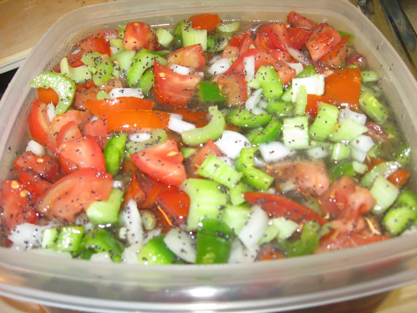 Mom's Kitchen Marinated Vegetable Salad