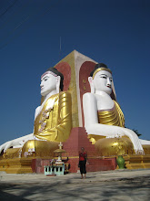 4 Sitting Buddhas In Bago