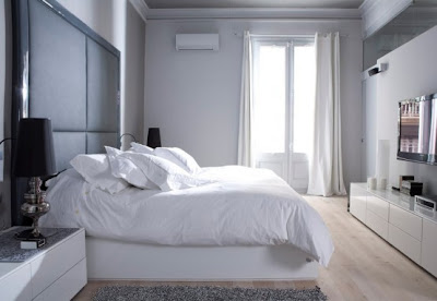dormitorios en color blanco