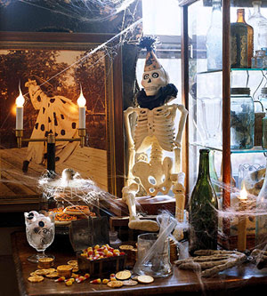 decoración interior dia de brujas esqueleto halloween Ideas de Decoración Interior: Halloween